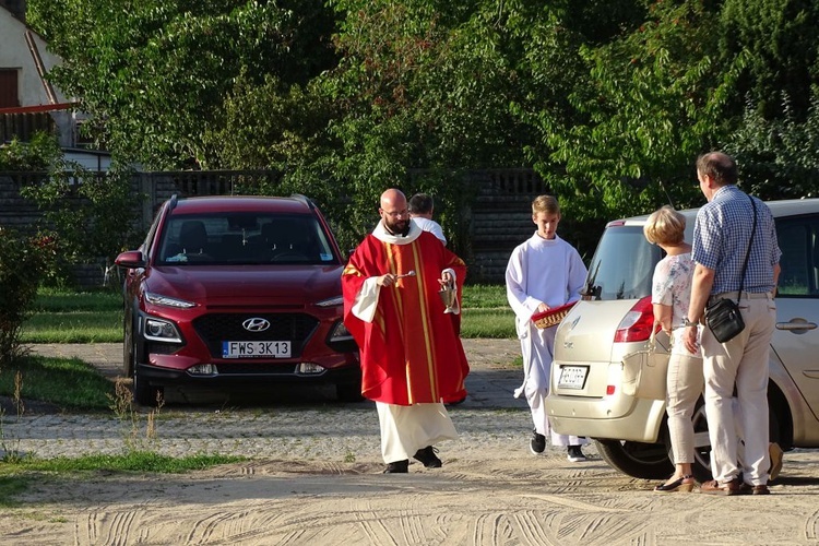 Poświęcenie pojazdów we Wschowie