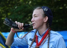 Obóz harcerski w Dołach