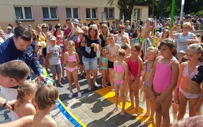 Wodny plac zabaw dla dzieci w Siemianowicach Śląskich