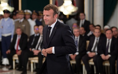 Prezydent Macron zapowiedział swe spotkanie z przywódcą Rosji