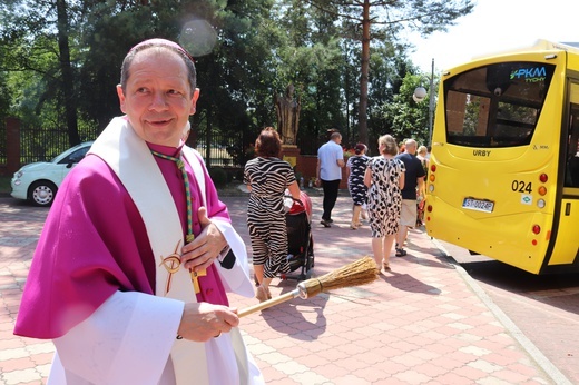 Błogosławienie pojazdów w Tychach