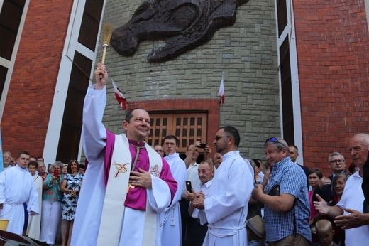 Błogosławienie pojazdów w Tychach