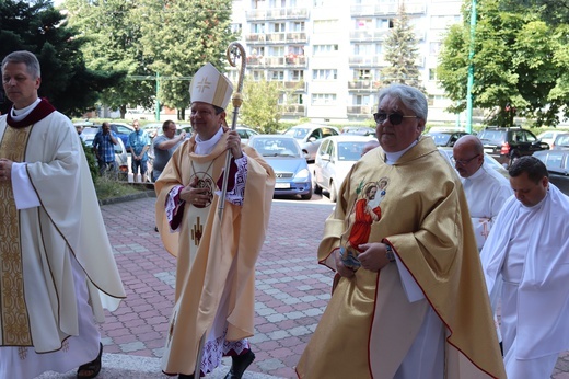 Błogosławienie pojazdów w Tychach