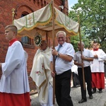 Koronacja figurki św. Anny w Oleśnie