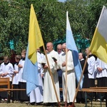 Koronacja figurki św. Anny w Oleśnie