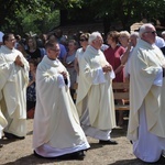 Koronacja figurki św. Anny w Oleśnie