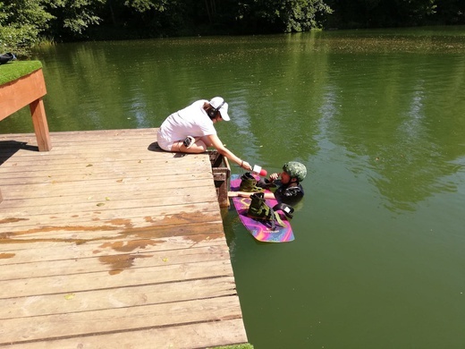 Wakeboard z Radiem eM