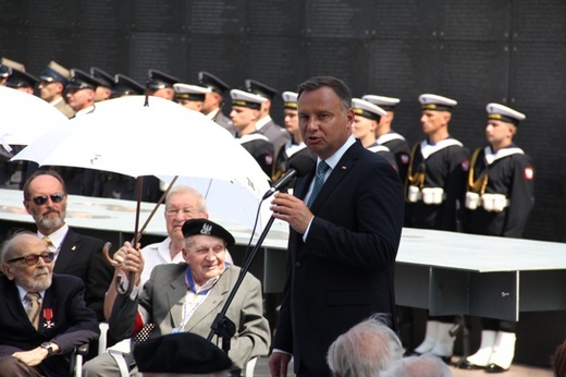 Andrzej Duda spotkał się z powstańcami 