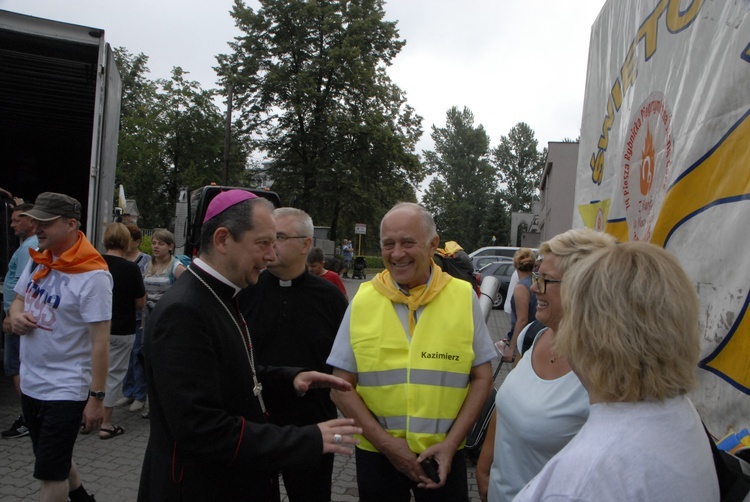 74 Piesza Rybnicka Pielgrzymka na Jasną Górę - Eucharystia na rozpoczęcie i wymarsz