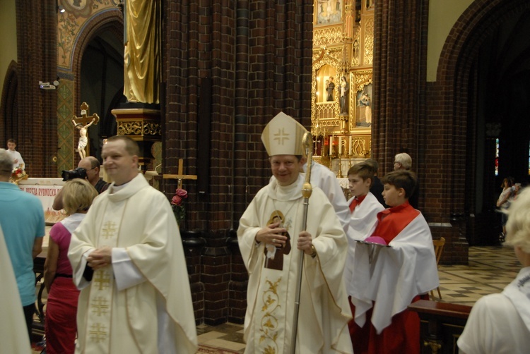 74 Piesza Rybnicka Pielgrzymka na Jasną Górę - Eucharystia na rozpoczęcie i wymarsz