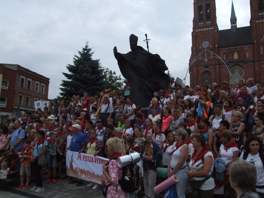 74 Piesza Rybnicka Pielgrzymka na Jasną Górę - Eucharystia na rozpoczęcie i wymarsz