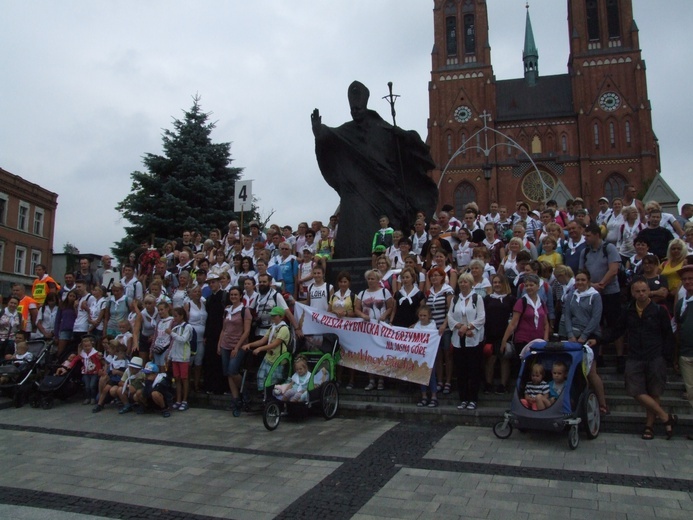 74 Piesza Rybnicka Pielgrzymka na Jasną Górę - Eucharystia na rozpoczęcie i wymarsz