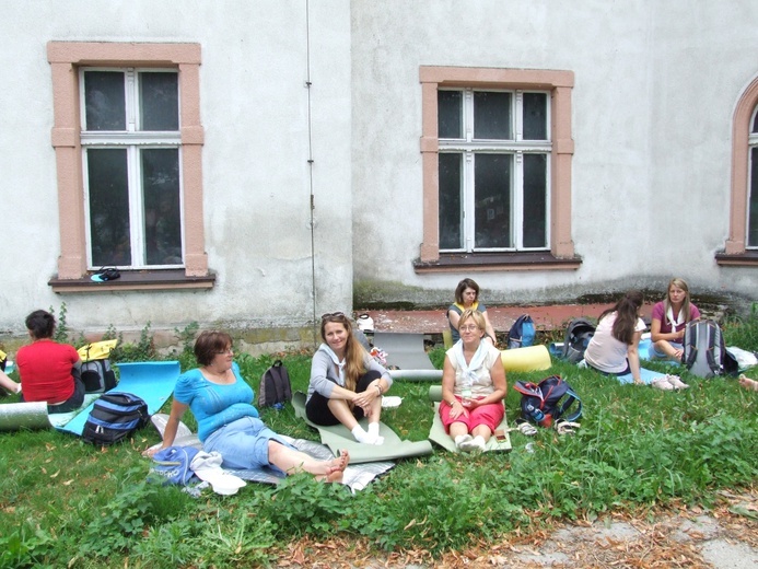 74 Rybnicka Pielgrzymka - odpoczynek w Wilczy