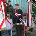 Uroczystości przed Pomnikiem Powstania Warszawskiego