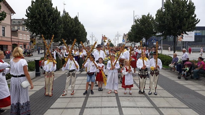 Wejście Pieszej Pielgrzymki Góralskiej na Jasną Górę 2019