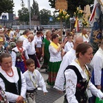 Wejście Pieszej Pielgrzymki Góralskiej na Jasną Górę 2019