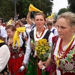 Wejście Pieszej Pielgrzymki Góralskiej na Jasną Górę 2019