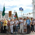 Wyjście pielgrzymów z Chełma