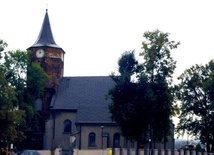 Kościół parafialny w Przedborzu.