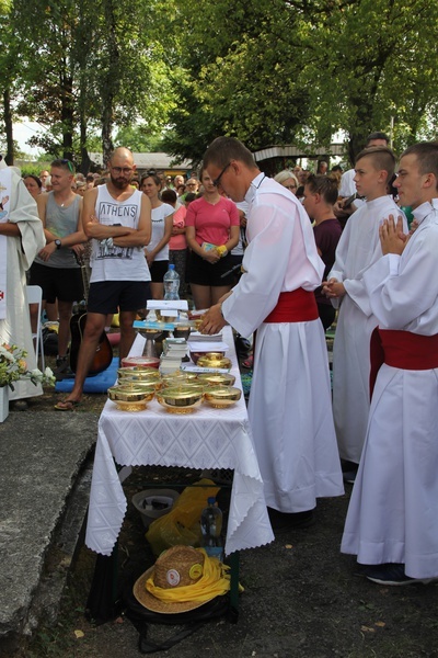 74. Piesza Rybnicka Pielgrzymka - postój w Górnikach