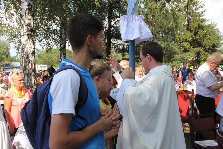 74. Piesza Rybnicka Pielgrzymka - postój w Górnikach