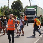 74. Piesza Rybnicka Pielgrzymka - postój w Górnikach