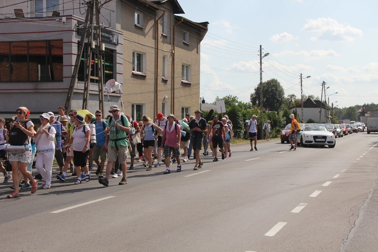 74. Piesza Rybnicka Pielgrzymka - postój w Górnikach