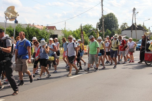 74. Piesza Rybnicka Pielgrzymka - postój w Górnikach