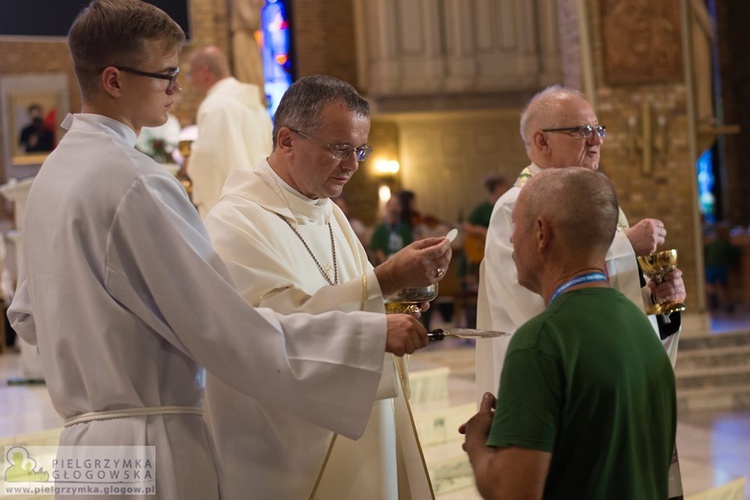 Msza św. na rozpoczęcie 39. Pieszej Pielgrzymki Głogowskiej