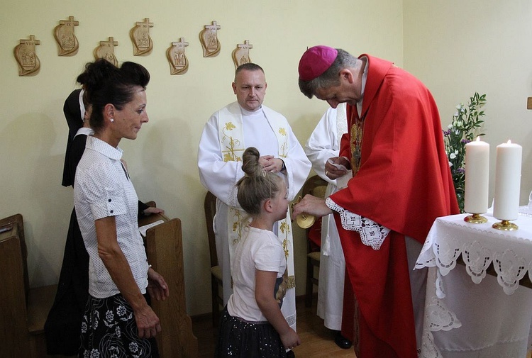 Powitanie sióstr nazaretanek w bielskim Domu Matki i Dziecka Caritas