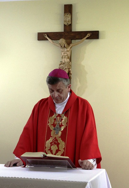 Powitanie sióstr nazaretanek w bielskim Domu Matki i Dziecka Caritas