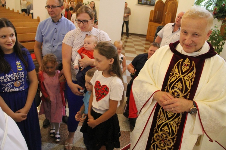 Krużlowa. Rozpoczęcie odpustu ku czci Przemienienia Pańskiego