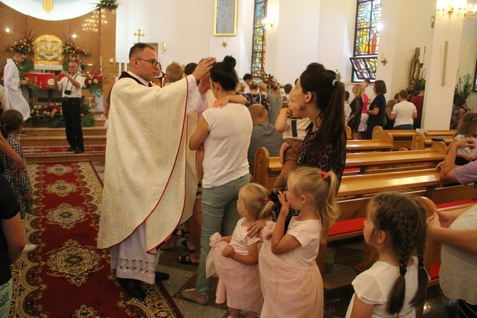 Krużlowa. Rozpoczęcie odpustu ku czci Przemienienia Pańskiego