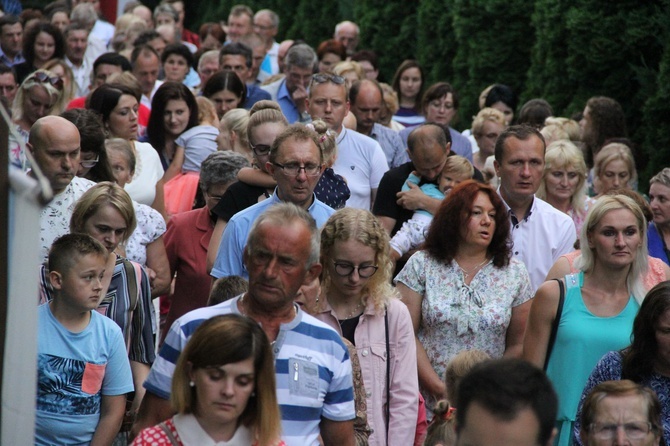 Krużlowa. Rozpoczęcie odpustu ku czci Przemienienia Pańskiego