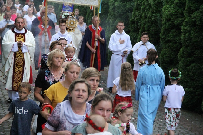 Krużlowa. Rozpoczęcie odpustu ku czci Przemienienia Pańskiego