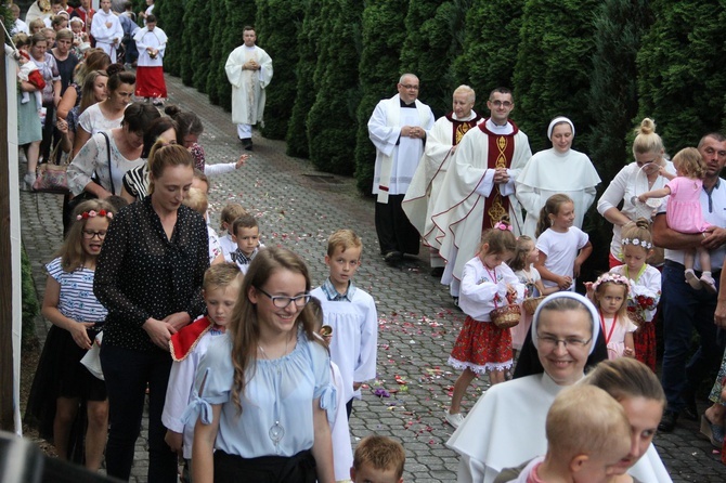 Krużlowa. Rozpoczęcie odpustu ku czci Przemienienia Pańskiego