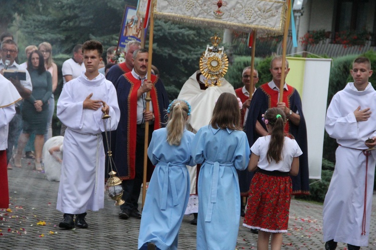 Krużlowa. Rozpoczęcie odpustu ku czci Przemienienia Pańskiego