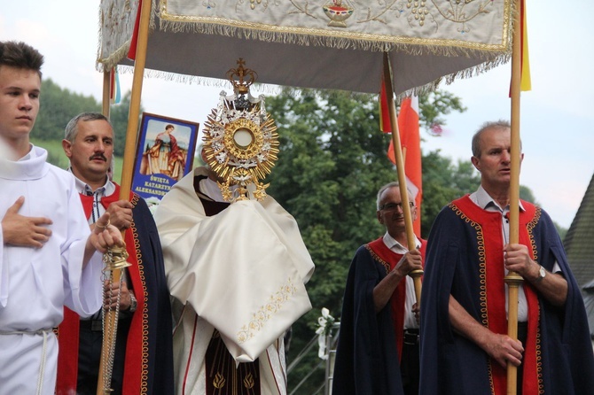 Krużlowa. Rozpoczęcie odpustu ku czci Przemienienia Pańskiego