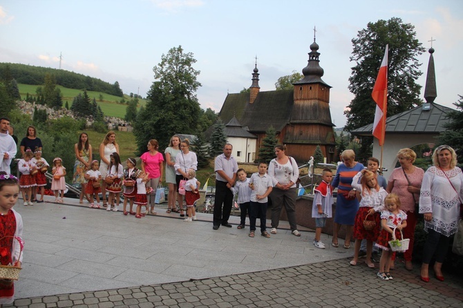 Krużlowa. Rozpoczęcie odpustu ku czci Przemienienia Pańskiego