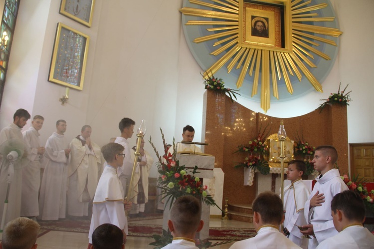 Krużlowa. Rozpoczęcie odpustu ku czci Przemienienia Pańskiego