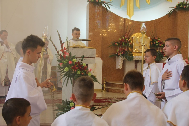 Krużlowa. Rozpoczęcie odpustu ku czci Przemienienia Pańskiego