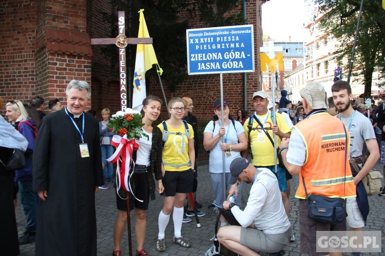 Pielgrzymi z Zielonej Góry już na szlaku