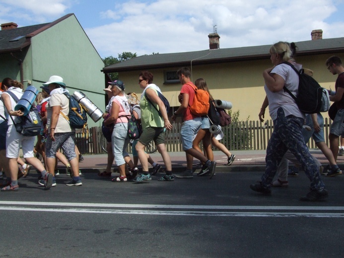 74. Piesza Rybnicka Pielgrzymka - postój w Miotku