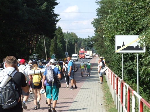 74. Piesza Rybnicka Pielgrzymka - postój w Miotku