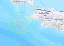 Indonezja: Ok. 1 tys. osób ewakuowano po silnym trzęsieniu ziemi