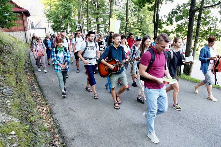 Wspólnota Suska. Początek pielgrzymki na Jasną Górę