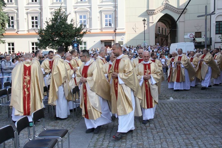 Wyjście lubelskiej pielgrzymki