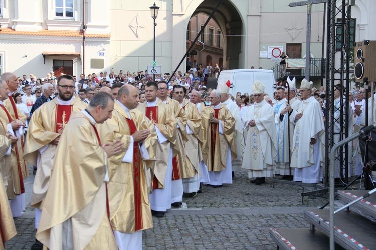 Wyjście lubelskiej pielgrzymki