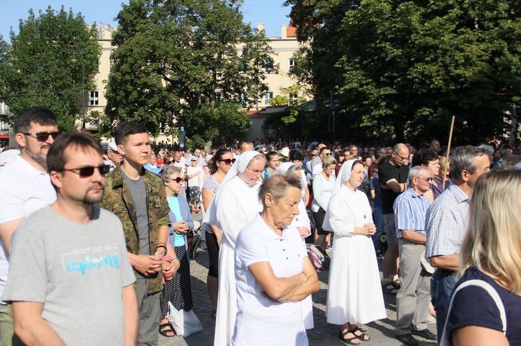 Wyjście lubelskiej pielgrzymki