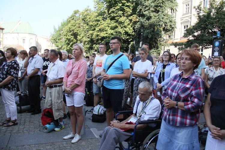 Wyjście lubelskiej pielgrzymki